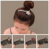 Acrylic Invisible Extra Hair Holder Teeth Broken Hair Comb Rhinestone Star Hair Comb  Children