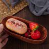 Boat Shaped Salad Bowl Oval Sushi Snack Plate Multipurpose Dried Fruits Serving Tray  Vegetables