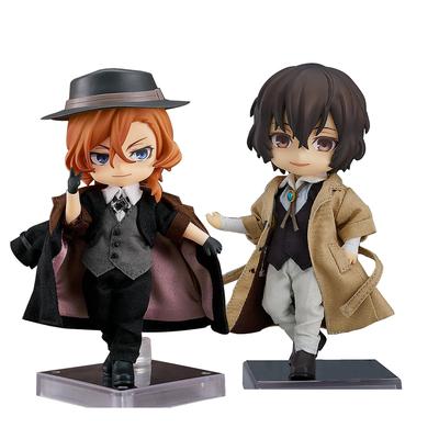 BSD Anime Figürü Dazai Osamu Sevimli Oyuncak Nakahara Chuuya çıkarılabilir giysiler Aksiyon Figürü Koleksiyon Modeli Bebekler Noel Çocuk Hediye