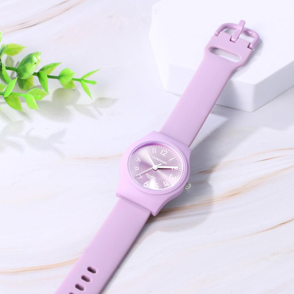 Waterproof Silicone Watch for Stylish Analog Display Quartz Watch Fashion Accessory Perfect Gift for or Day Cute, Women - Birthdays, Christmas,