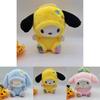 Adorable 25cm Sanrio Melody Plush Toy Kuromi Pendant Cartoon Girl Gift