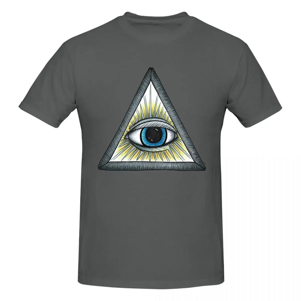 Eye Illuminati 7 Tshirt For Unisex Cotton Oversized T Shirts Unisexs Tees Short Round Neck Summer Clothes Tops S6xl