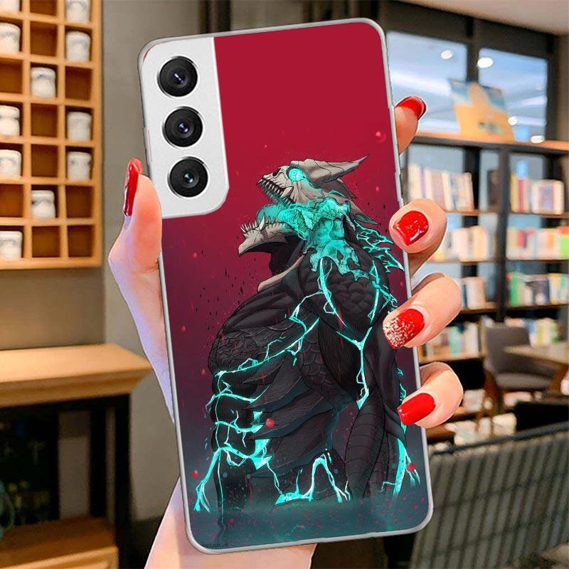 Kaiju No. 8 Anime Cover Phone Case For Samsung Galaxy S26 S25 Edge S24 Ultra S23 S22 Plus S21 S20 FE Soft Fundas Shell Galaxy S2