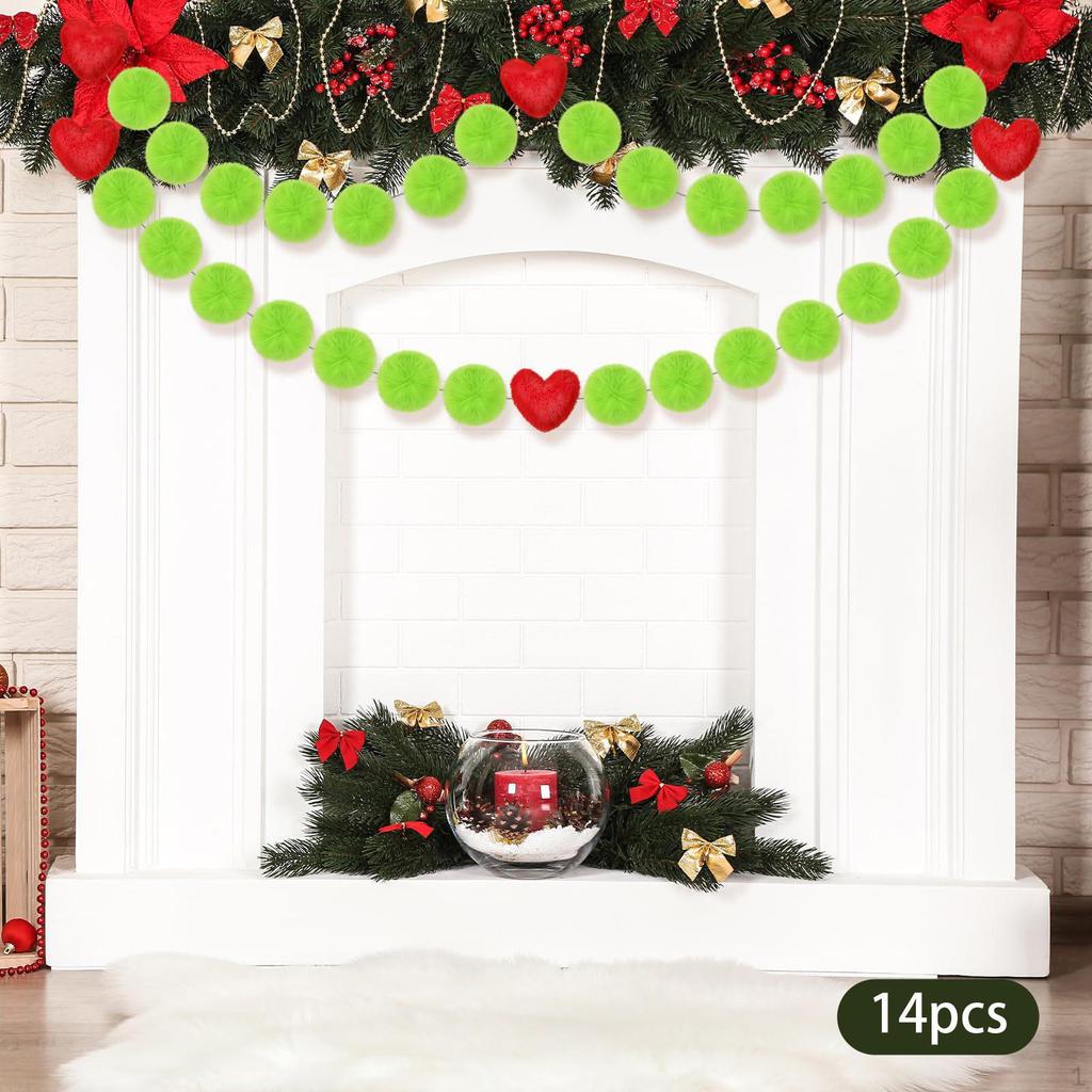 Christmas Ball Banner Garland Decoration Cute DIY Versatile Stylish Ornament Hanging for