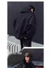 Autumn Men's Space Cotton Hooded Heavyweight Hoodie: Versatile Solid Color Jacket for Couples - Suitable for Spring and Autumn.
