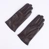 Women's Colored Sheepskin Fingerless Riding Gloves - Warm Fleece Lined for Autumn/Winter