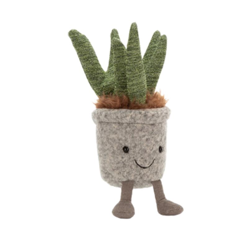 

JELLYCAT Botanical Series Naughty Succulent Aloe Vera Soothing Doll Plush Doll 20cm Tall