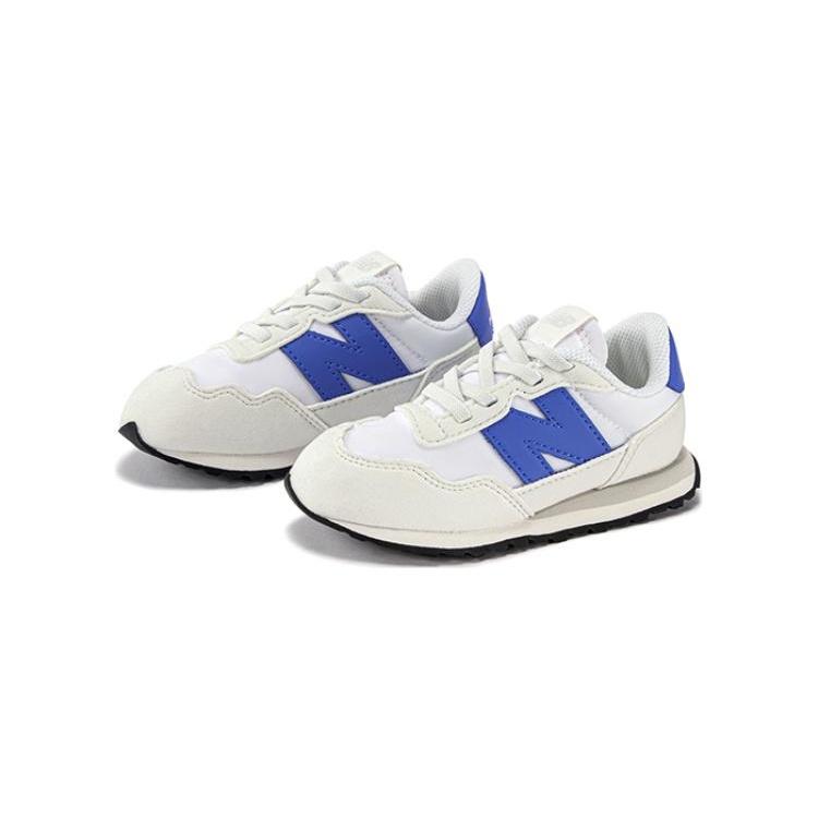 (TD) New Balance 237 Bungee Lace 'White Blue Black' Baby IH237BQ
