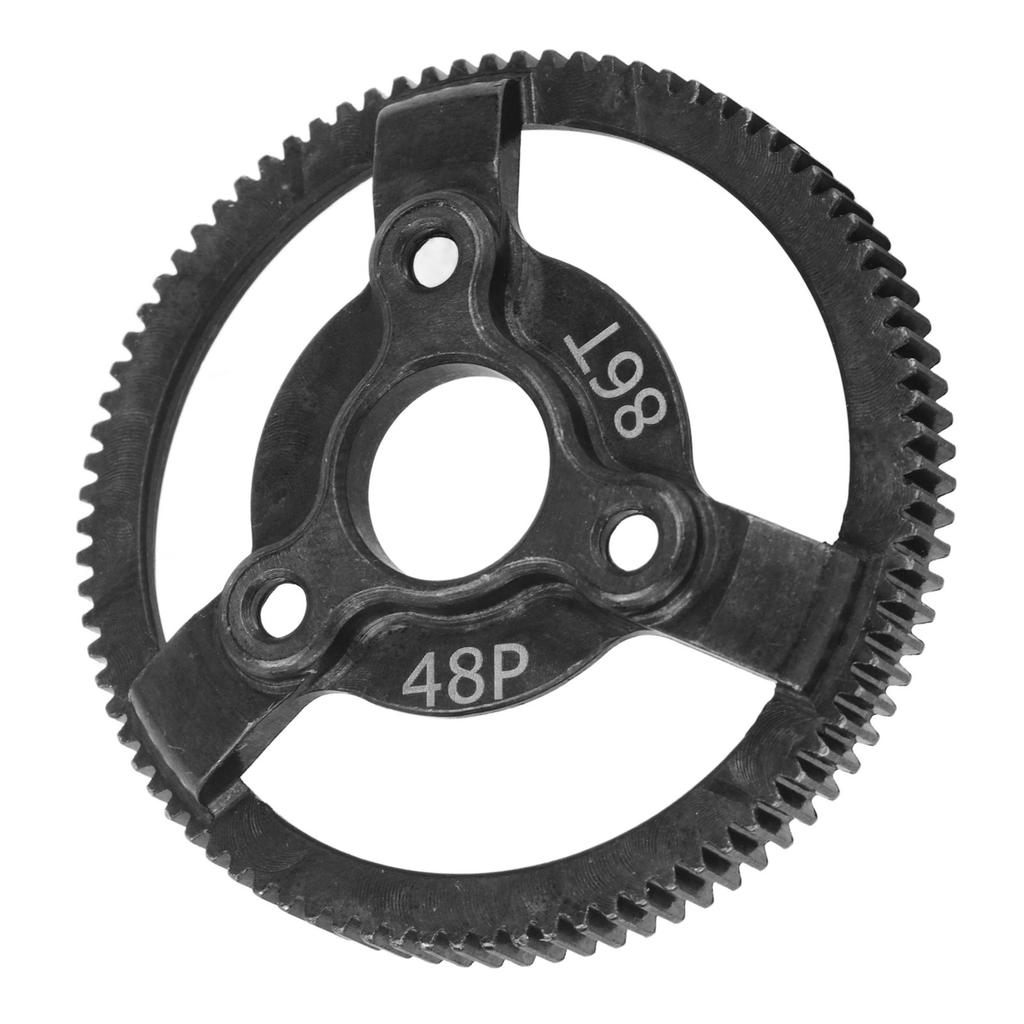 48P Steel Spur Gear Hardened RC Steel Spur Gear Set for Slash 2 1Celsius10 RC Car Upgraded Parts