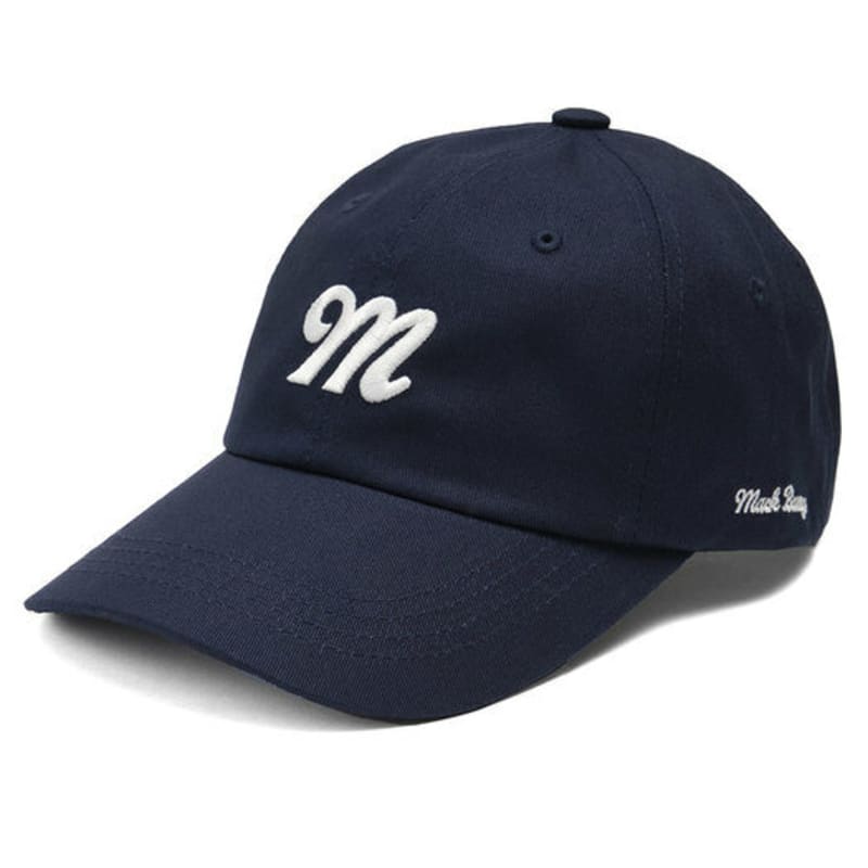 

MACK BARRY M LOGO BALL CAP NAVY FREE