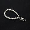 Fashion Imination Pearl Beads Keychain Lanyard Wrist Strap Phonecase Charm Keychain Decorations Pendant Cellphone Strap