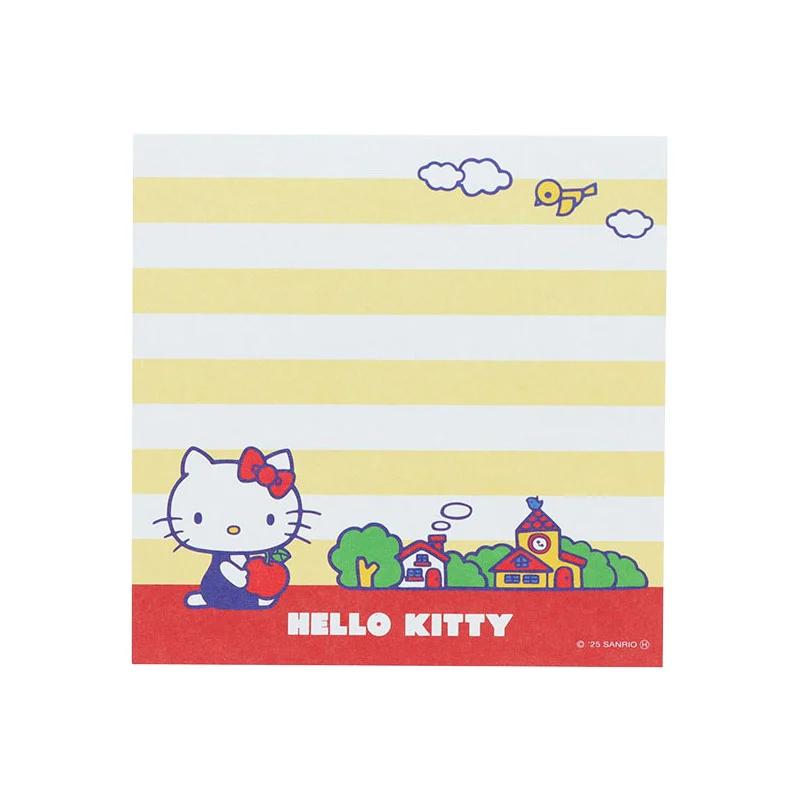 Sanrio Hello Kitty Square Memo Pad ( Retro ) Japan NEW Sanrio Characters