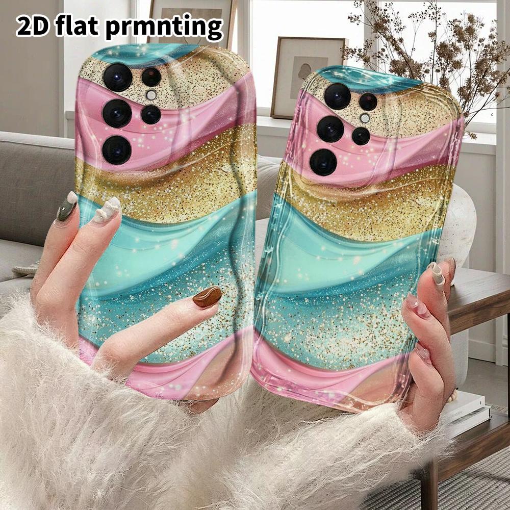 Phone Case: 2D Flat Samsung Galaxy A34 A35 M05 M06 S20 S22 S21 FE Plus 5G Protective Case, Couple Style, Soft and Transparent, Christmas and Halloween
