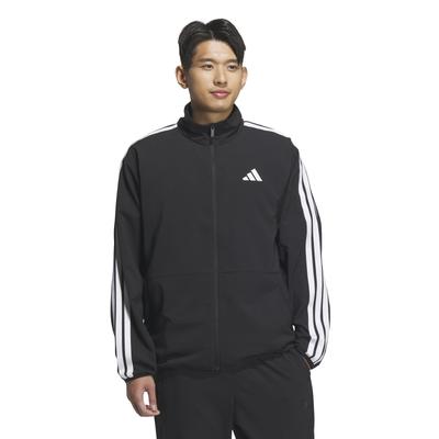 Adidas Cross Black Storlek S Måste-ha Jacka med 3-ränder, Herr JZR06, (JV7000),