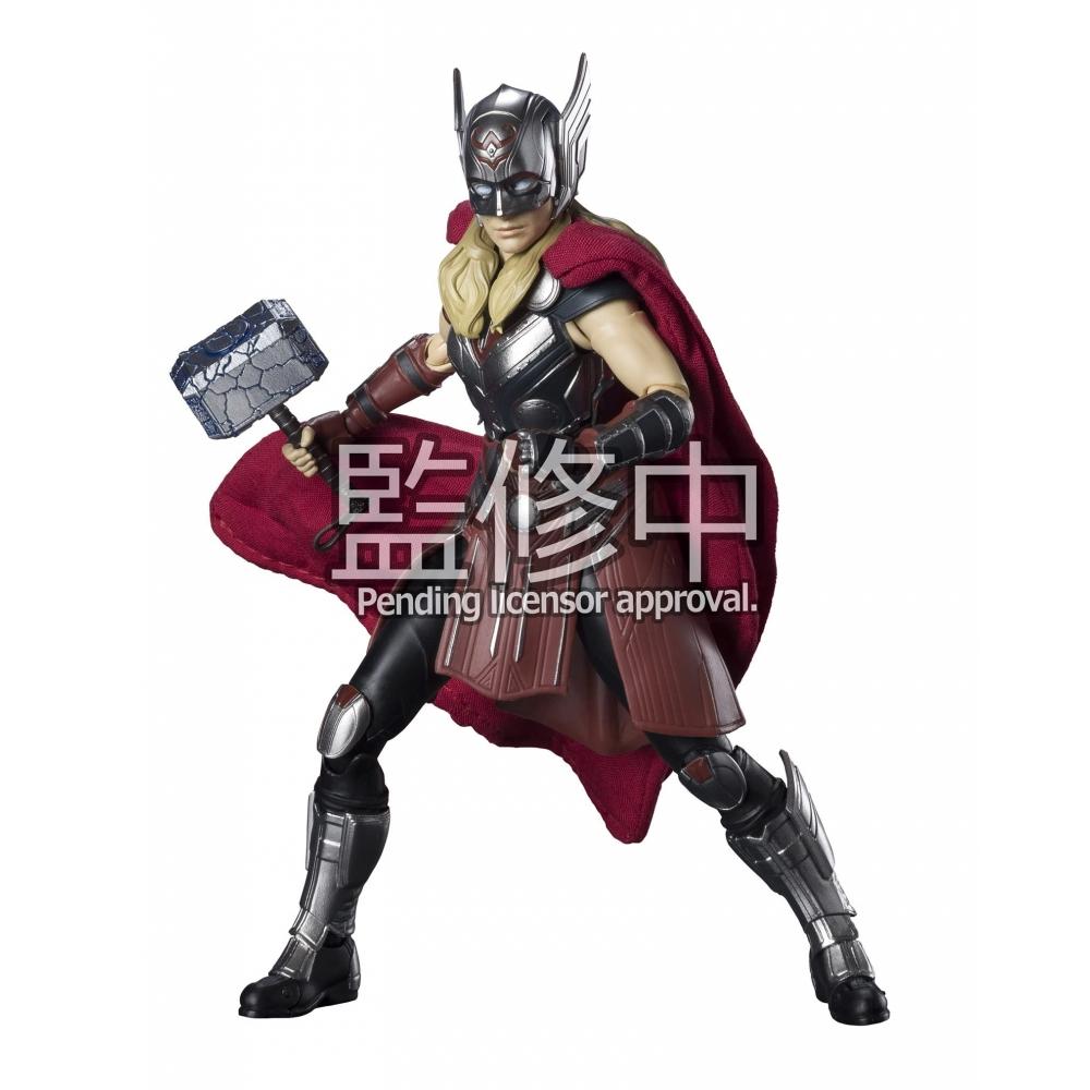 

SHFiguarts MARVEL Джейн Фостер (ТорЛюбовь и Гром) приблизительно. 145 мм подвижная фигурка из АБС, ПВХ и ткани, окрашенная