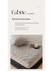 Thick Warm Jacquard Mattress Protector - Solid Color, Full-Coverage for Autumn/Winter