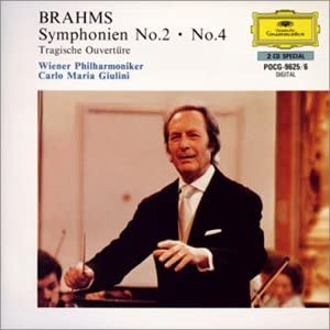 CD WIENER PHILHARMONIKER - Brahms: Symphony No. 2 POCG9625 Japan ObiClassical Used