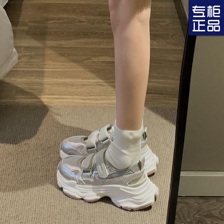 Sports Sandals Women's Summer Outer Wear 2025 Summer New Platform Students Versatile Height-increasing Casual Sports Shoes