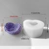DIY Silicone Mold for Crafting Resin Mold for DIY Crafts Stunning Resin Heart Angel Wing Shaped Decoration Making Mould