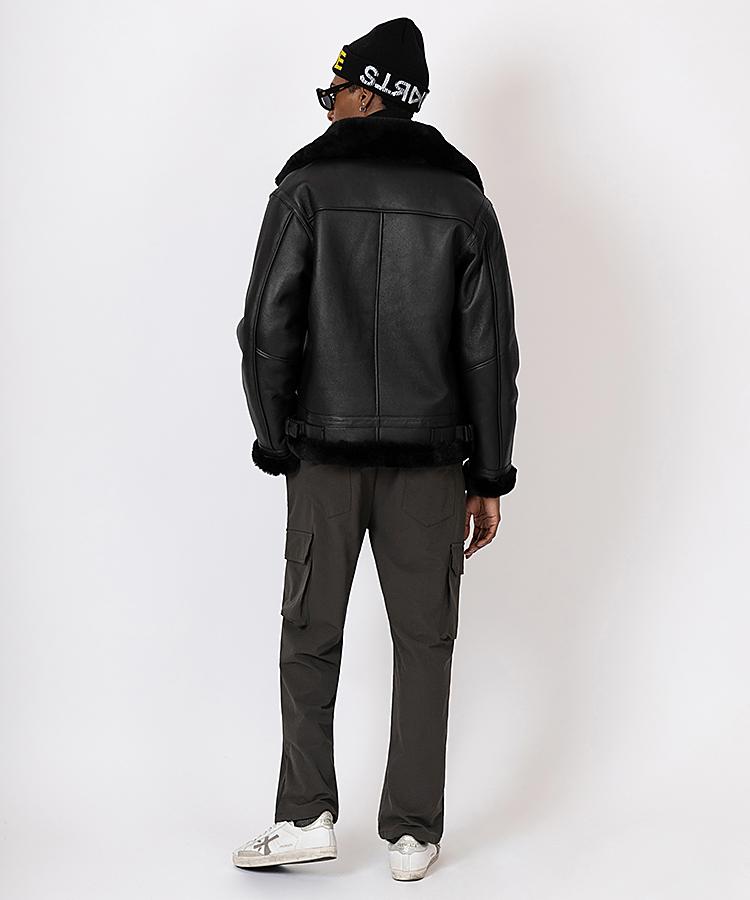 Seuteulaikeu Trek Loose Cargo Pants (Dark Khaki)