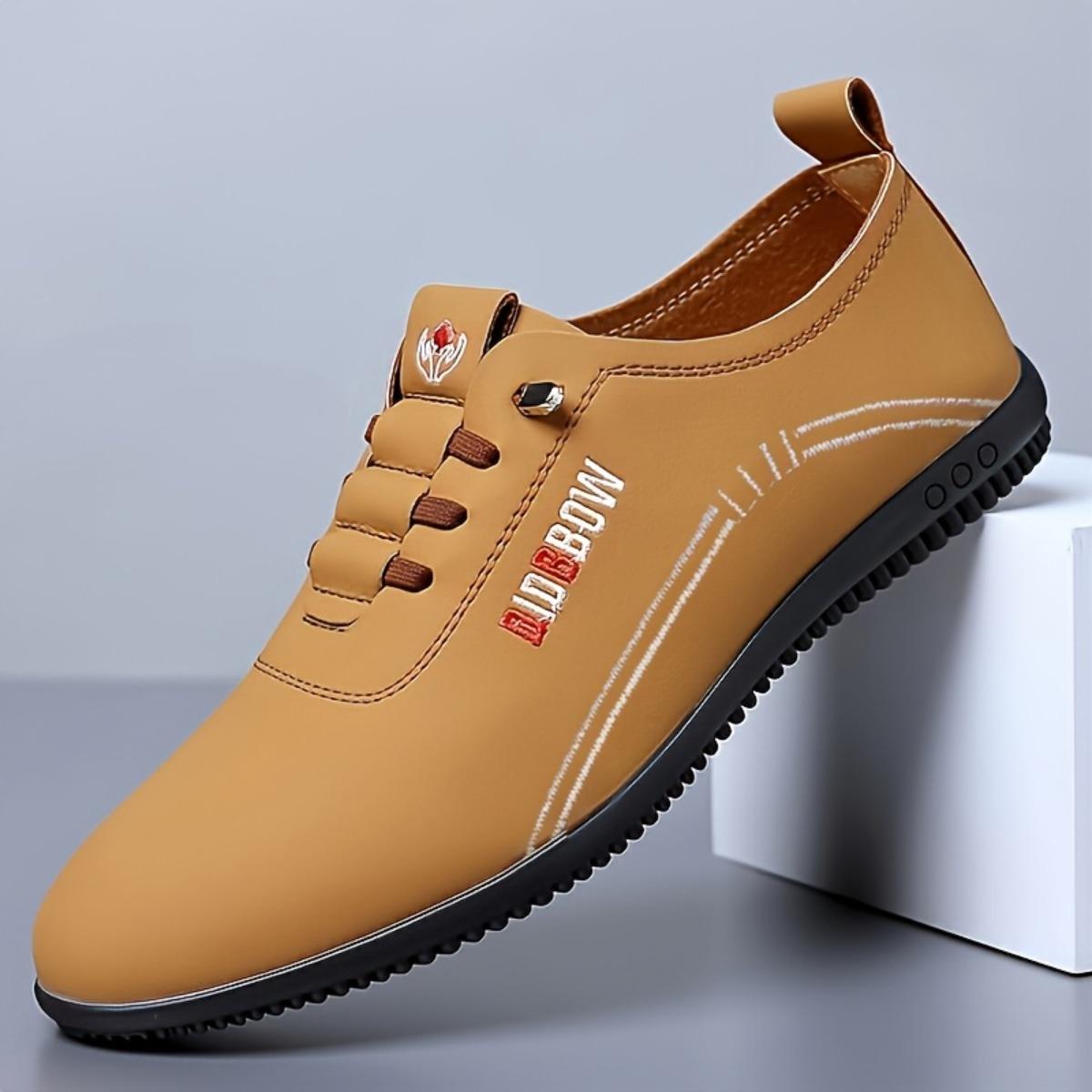 

Мужские туфли с мягкой подошвой, деловые повседневные туфли из мягкой кожи, стремена, легкие туфли, особенно дышащие, подходят для вождения в деловых целях 43 хаки