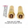 Adjustable Agricultural Irrigation Nozzle 16x41x8mm High Quality Pottery Spray Nozzle Effortless Installation for Farm Watering