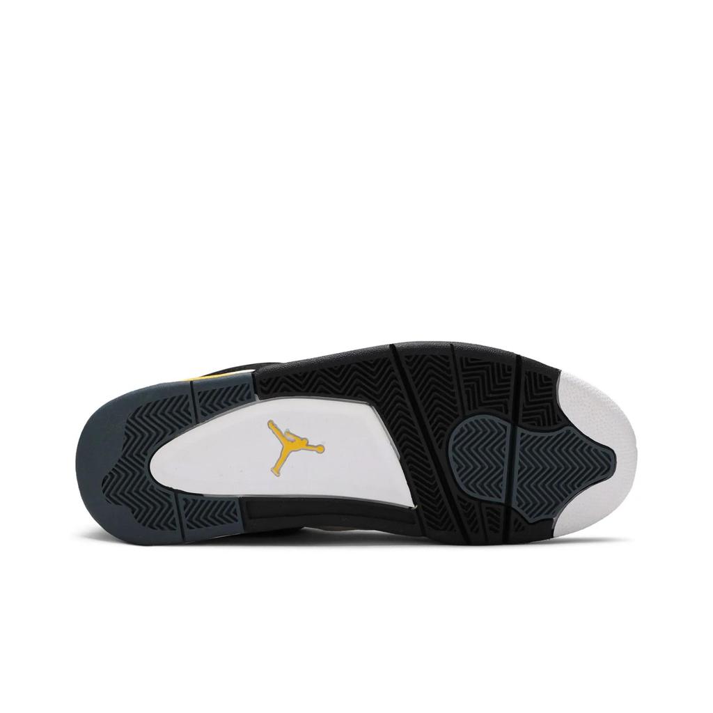 Air Jordan 4 Retro LS 'Tour Yellow' (Unisex) White / Tour Yellow / Dark Blue Grey / Black Vintage Basketball Shoes 314254 171