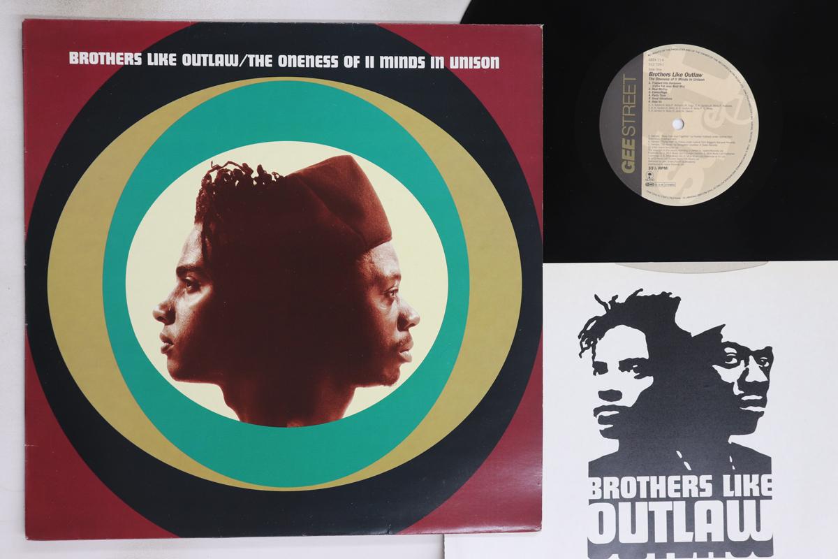 

LP-пластинка BROTHERS LIKE OUTLAW - Oneness Of Ii Minds In Unison GEEA11 GEE STREET 1992 Европа Рэп и хип-хоп/R&B Б/У