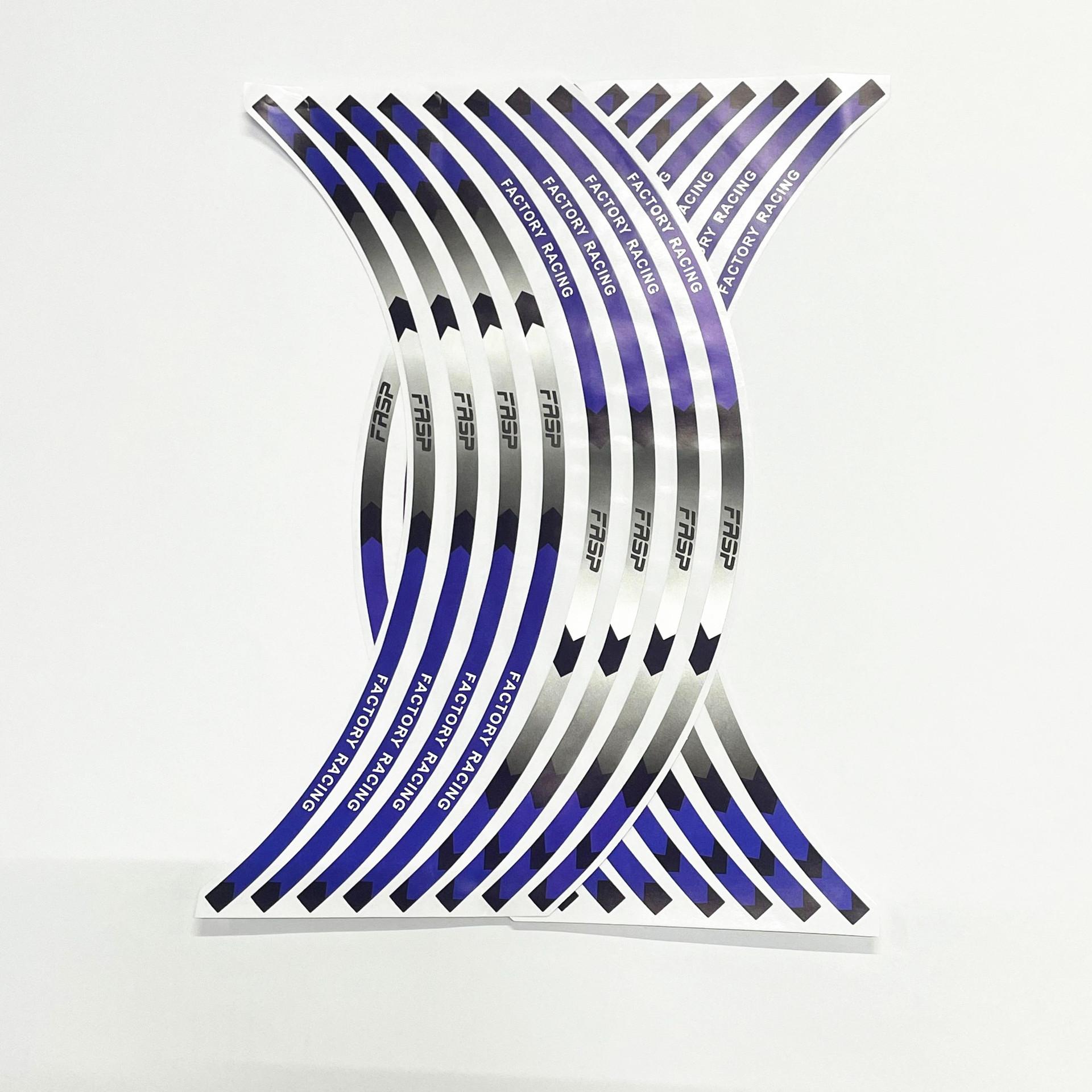 16 шт. наклейка на обод колеса автомобиля, наклейка на обод мотоцикла, персонализированная наклейка на колесо, модифицированная светоотражающая наклейка на колесо