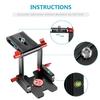NEEWER Upgraded Tilt Tripod Head with 4 Quick Release Plate and Spirit Aluminum Compatible with DSLR and Maximum Load 3kg Z-Flex Head, Z-Type