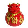 Cartoon Resin Piggy Box Tabletop Ornament Decoration