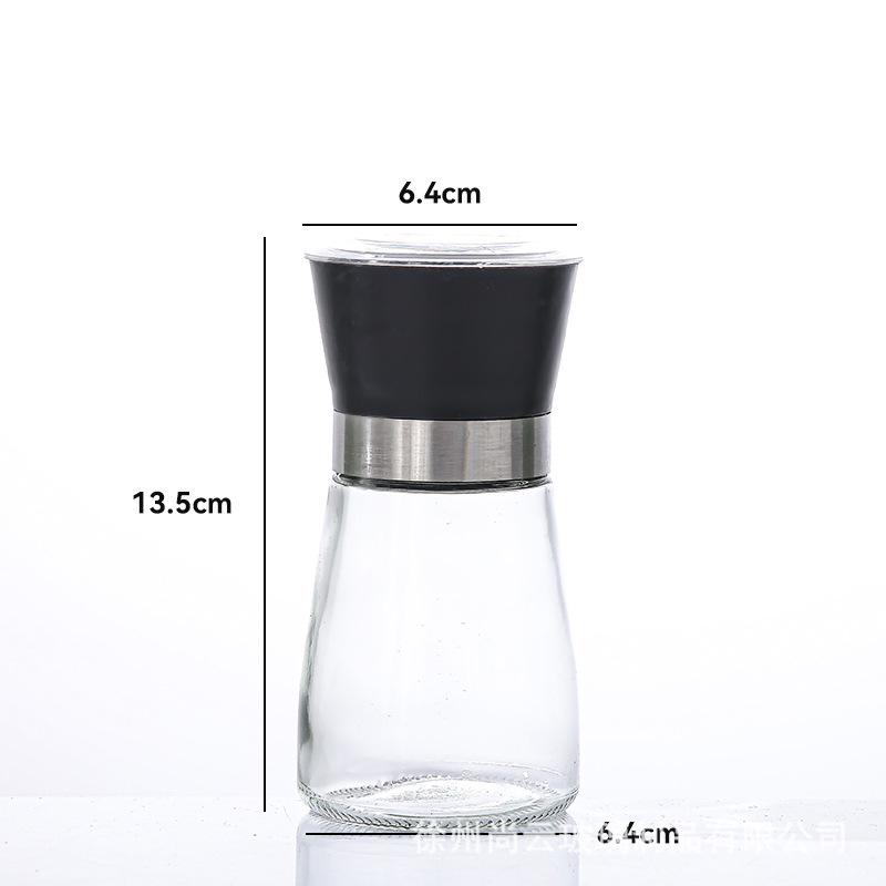Stainless Steel & Ceramic Manual Grinder for Black Pepper, Sichuan Pepper, Sea Salt Seasoning