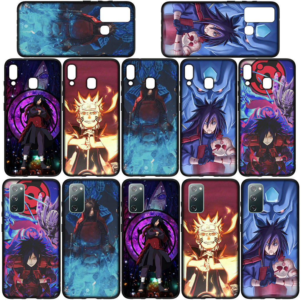 Phone Case for Samsung Galaxy S24 S23 iPhone 15 14 Xiaomi Redmi Note 13 12 11 8 Plus 10 9 Pro Max X XR OPPO Huawei Madara Uchiha Comics Naruto Cover