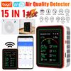 NEW 15 In 1 Air Quality Monitor WiFi Carbon Dioxide Detector CO2 Meter CO TVOC HCHO PM2.5 PM1.0 PM10 Temperature Humidity Meter
