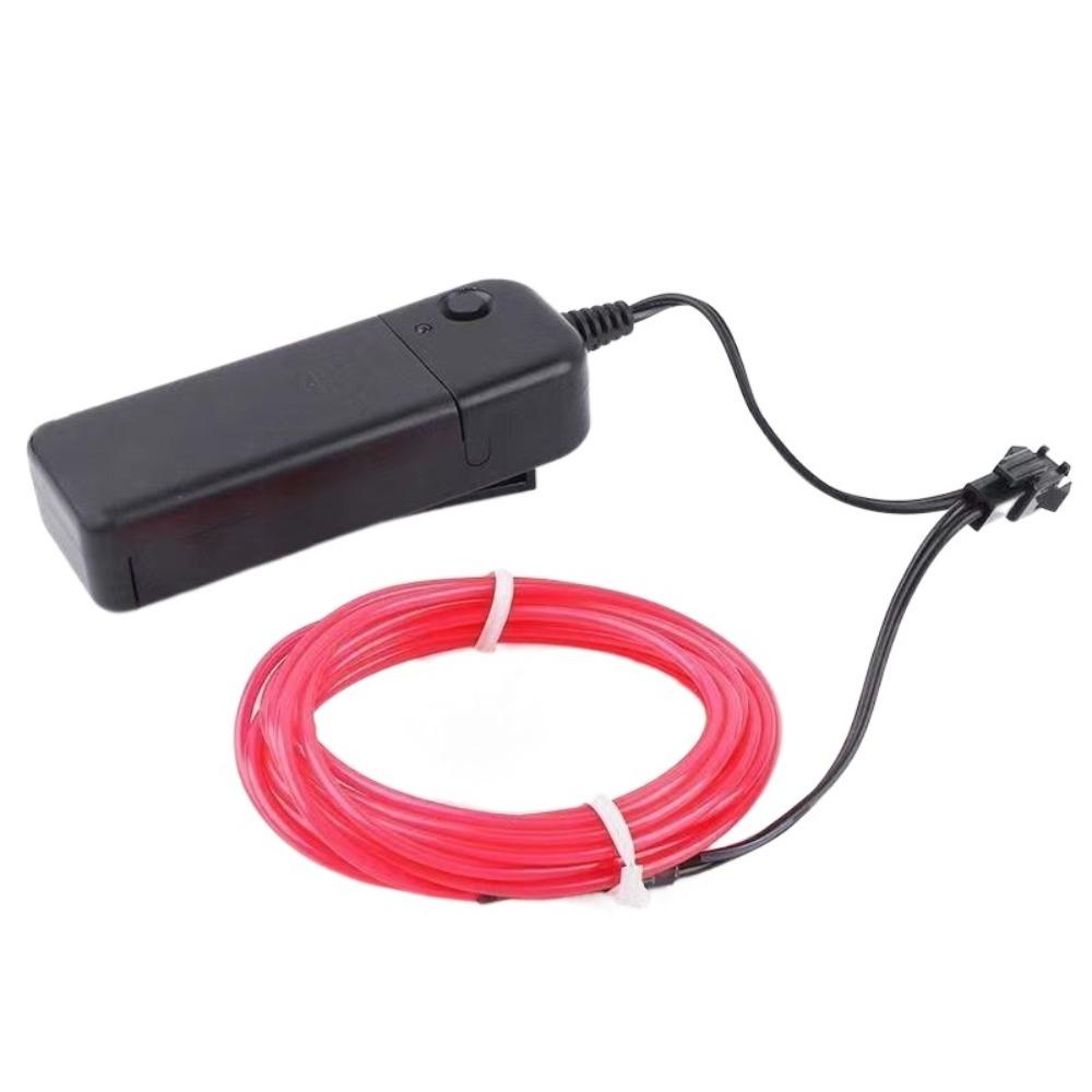Flexible EL Wire Light String Croppable Car Party Decor Ambient Light Outdoor Indoor Decor