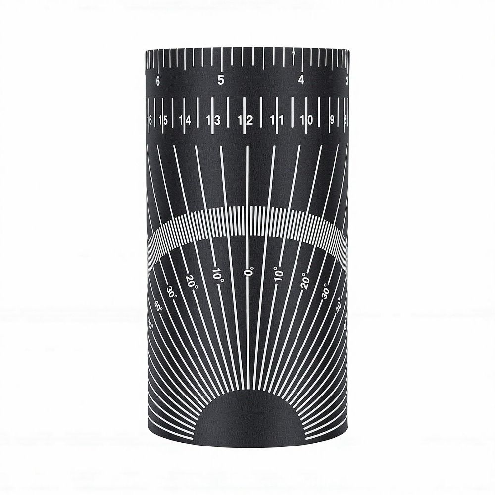 Flexible Pipe Measuring Tool PVC Cloth Wide Measurement Range Layout Gauge Finely-Printed Scale Degree Scale
