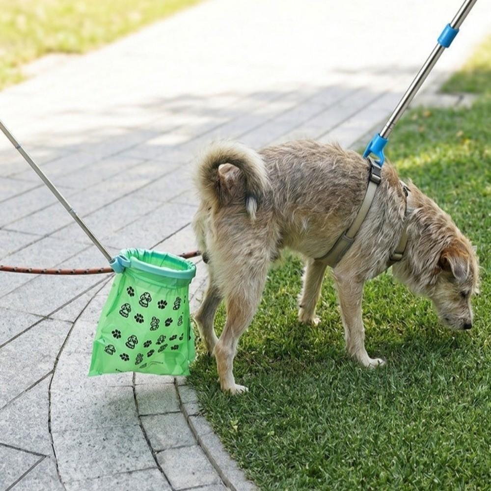 Non-Contact Dog Poop Scooper Retractable Dog Waste Picker Pet Waste Cleaner Friendly Grabber