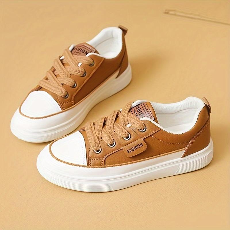 

[Красивые мягкие подошвы скейтборд обувь] Женские скейтборд обувь Повседневная студенческая обувь Удобные мягкие подошвы Красивые кроссовки для бега со всем 40 коричневый