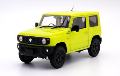 Samochód NEXT Series Suzuki Jimny JB64 Model plastikowy 1/24 nr 21 (XL/Żółty kinetyczny)