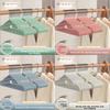 Durable Plastic Hangers For Clothing With Non Slip Design And No Trace Features For Home Use