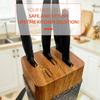 Knife Block Holder Plastic Utensil Kitchen Storage Stand Kitchen Multifunctional Utility Tool Knife Stand Accessories Tool