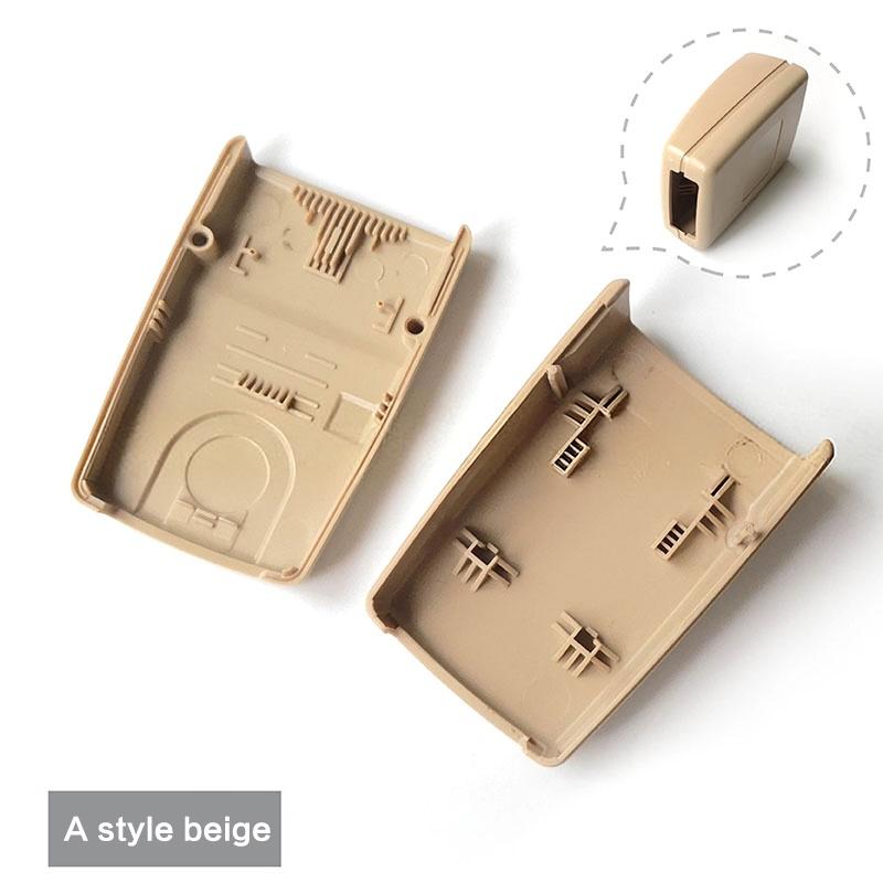 1Pcs Car Seat Safety Belt Buckle Socket Shell For Bora Sagitta Magotan Octavia Jetta Passat Housing