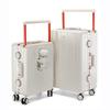 YISHIDUN Aluminum Frame USB Charging Luggage