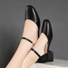 women fashion beige high quality spring & summer hollow out heel shoes lady casual black comfort office shoes ab563