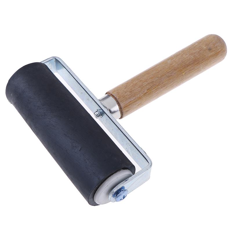 Wood Handle Ink Rubber Rubbing Embossing Roller Kit For Painting Printmaking LD Wood Handle Ink Rubber Rubbing Embossing Roller Kit For Painting Printmaking LD