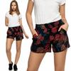 Women's Shorts Comfortable Stylish Shorts In Ethno Flowers MORAJ 3XL PATT 1