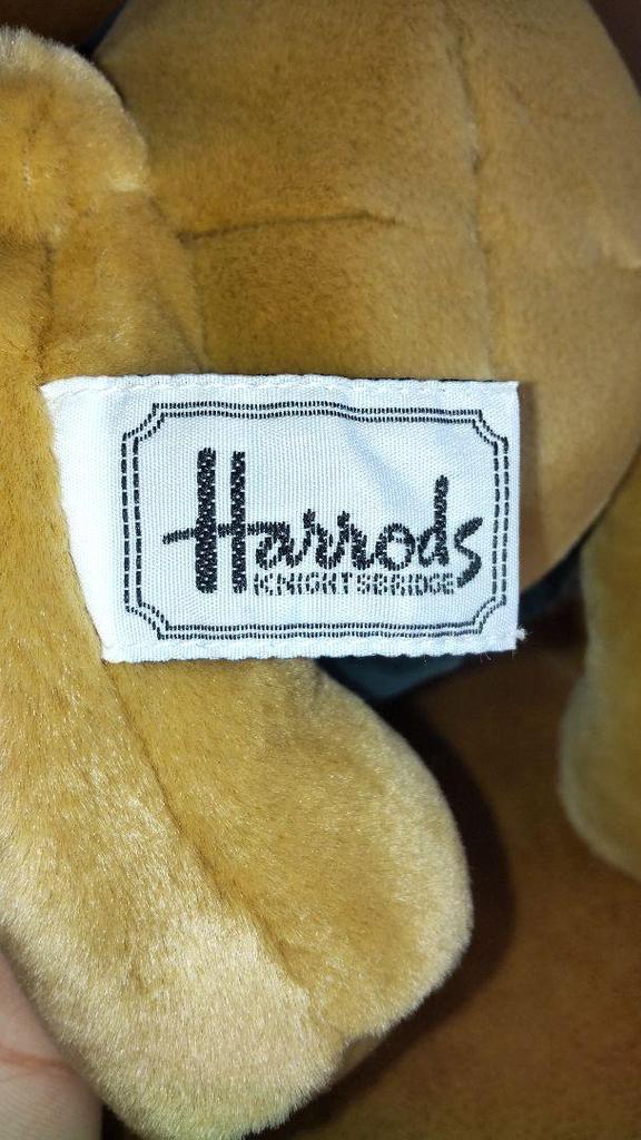 [USED] Excellent condition Harrods teddy bear, 2000
