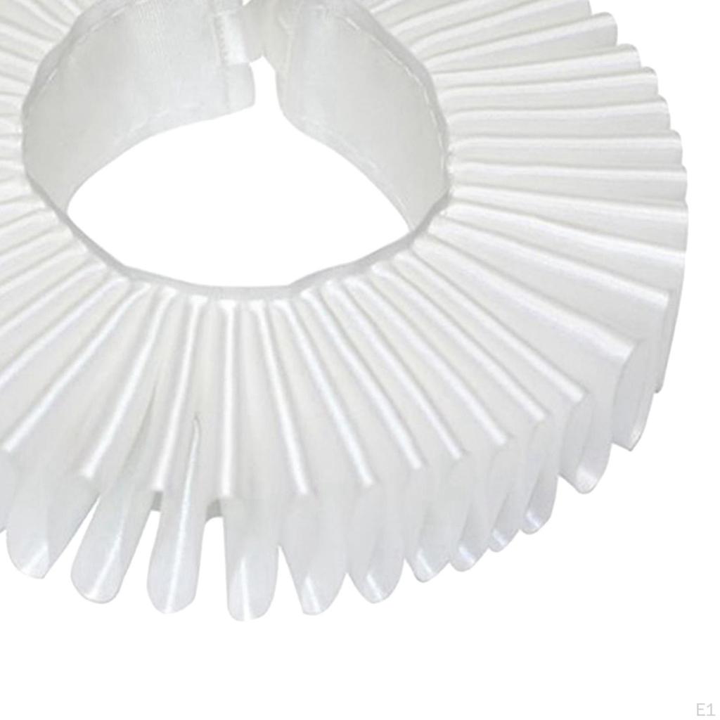 Ruffle Neck Accessories Vintage Style for Festival Photography Daily Wear Themed Parties