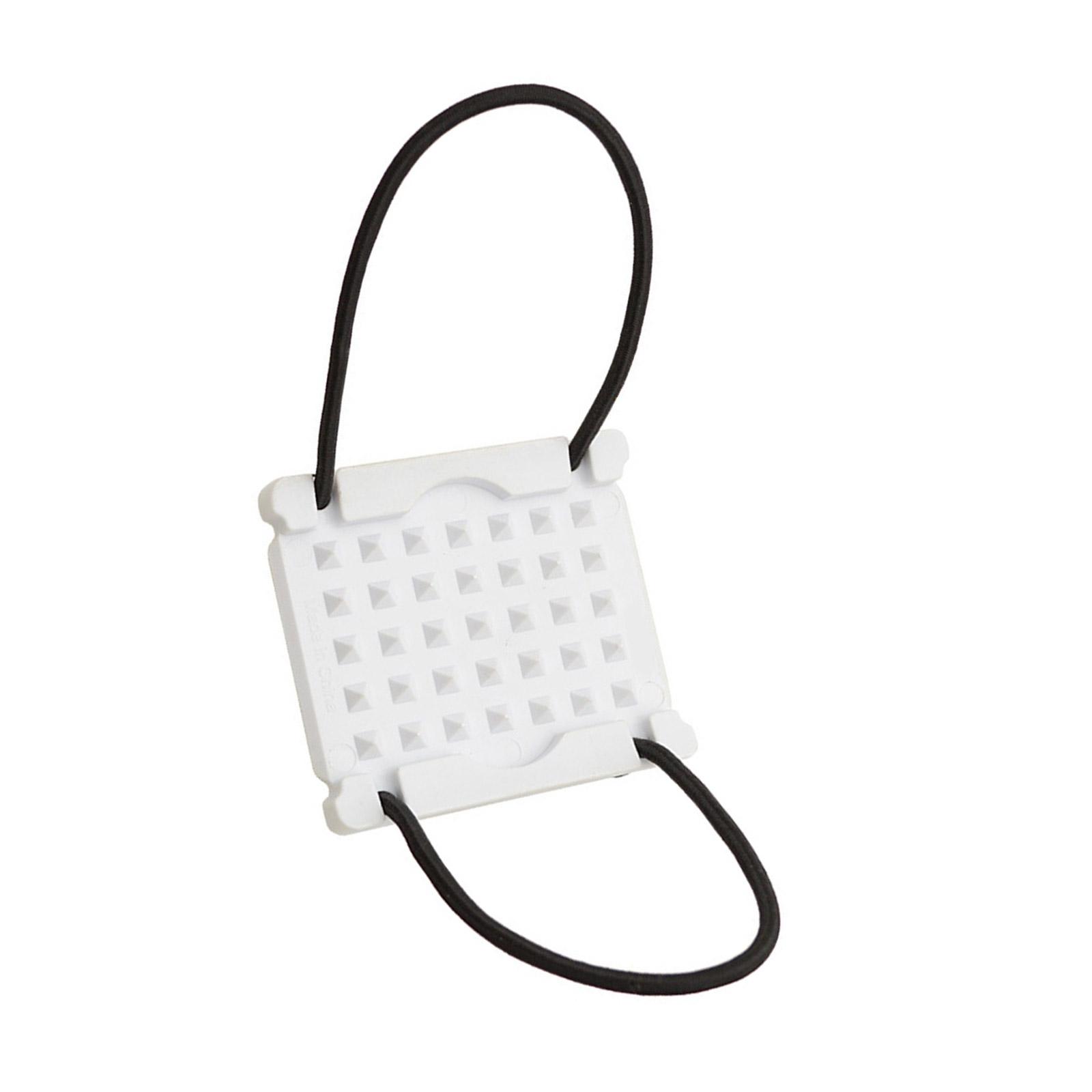 Портативная фиксирующая пластина для грузов для подводного плавания BCD Монтажная пластина из стропы Регулируемая фиксированная пластина для дайвинга белый