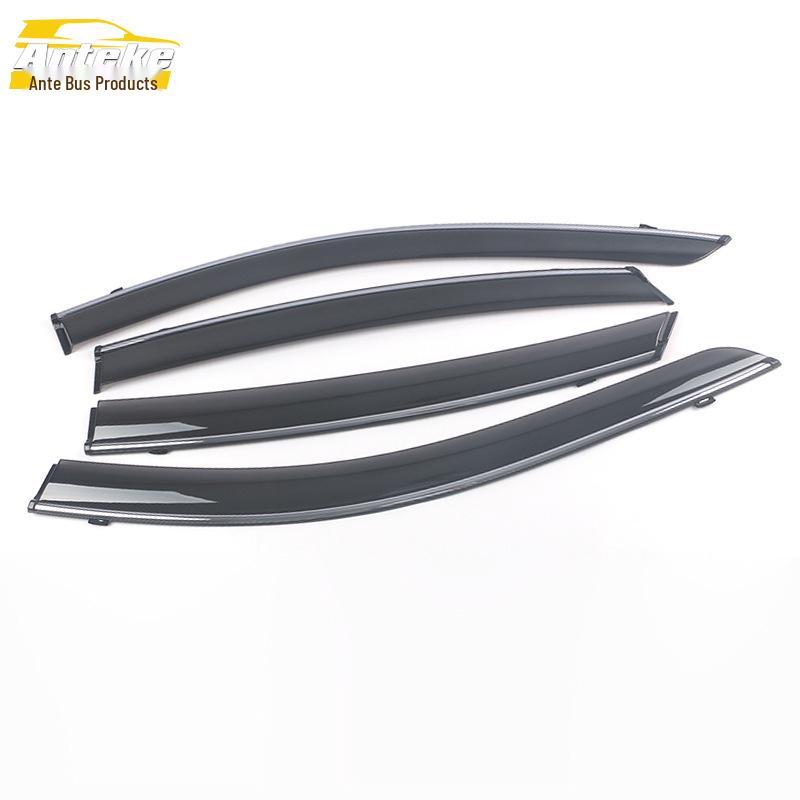 MG5 Model Rain Deflectors with Bright Plastic Strips - Trim Decoration Stickers for MG 21 Car Accessories
